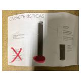 Vornado 4T Oscillating Tower Fan with Remote Control, 40" Tall, Black