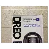 Dreo Tower Fan, 27ft/s Velocity Quiet Floor Fan, 90° Oscillating Fans for Indoors with 8 Speeds, 4 Modes