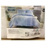 Better Homes & Gardens 3-Piece Blue Waffle Stripe Comforter Set, Adult King