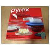 Pyrex 8-Piece Smart Essentials Mixing Bowl Set with Assorted Lids