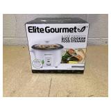 Elite Cuisine ERC350 6 Cup Rice Cooker with Glass Lid