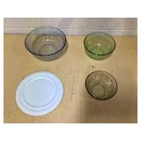 Pyrex Colors Sculpted, Tinted Dreams 6-Pc Mixing Bowl Set