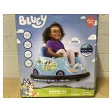 6V Bluey Bumper Car Ride on Toy for Children, by Flybar
