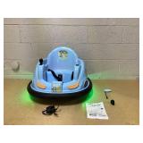 6V Bluey Bumper Car Ride on Toy for Children, by Flybar