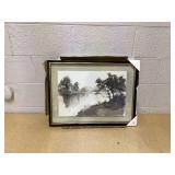 Washed Stream Framed Wall Art - Hearth & Hand