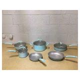 10PCS Rachael Ray Cookware Set
