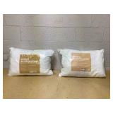 LOT OF 2 Charter Club White Down Alternative Medium Pillow
