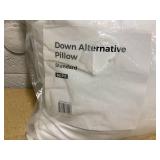 LOT OF 3 White Down Alternative Soft Pillow