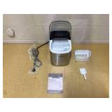 Magic Chef 27 lb Capacity Portable Countertop Ice Maker, Stainless Steel