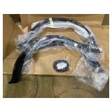 Bushwacker Extend-A-Fender Extended Front & Rear Fender Flares | 4-Piece Set, Black, Smooth Finish | 50918-02 | Fits 2010-2018 Dodge Ram 2500 & 3500 w/ 8.2