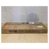 VEVOR Industrial Pipe Shelf 2 Tier 7.87 in. W x 24 in. D Brown Wood Solid Decorative Wall Shelf Rustic Wood Shelves Bracket