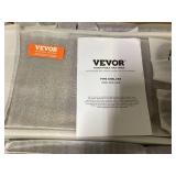 VEVOR Industrial Pipe Shelf 2 Tier 7.87 in. W x 24 in. D Brown Wood Solid Decorative Wall Shelf Rustic Wood Shelves Bracket