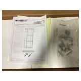 ClosetMaid 36 in. H x 12 in. W x 12 in. D White Wood 3-Cube Storage Organizer