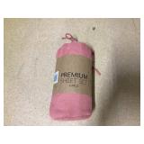 Twin, Clay Solid Microfiber 6 Piece Bed Sheet Set, by Noble Linens