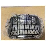 All-Clad Stainless-Steel Roasting Pan with Rack