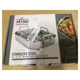 All-Clad Stainless-Steel Roasting Pan with Rack