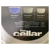 LOT OF 2 The Cellar Bowls With Lids
