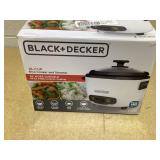 BLACK + DECKER 16-Cup Rice Cooker and Steamer