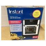 Instant Pot Vortex Plus 10qt 7-in-1 Air Fryer Toaster Oven Combo - Black: Instant Pot, Airfryer, 1500W