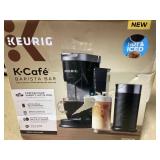 Keurig K-Café Barista Bar Single Serve Coffee Maker and Frother, with 3 Brew Sizes