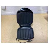 George Foreman GR10B 2-Serving Classic Plate Electric Indoor Grill and Panini Press