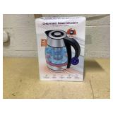 Chefman 1.8L Rapid-Boil Kettle with Keep Warm and Tea Infuser - Stainless Steel: Electric Water Boiler, 1500W