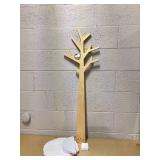 Tender Leaf Toys - Forest Coat Stand For Kids Room - High-Grade Wooden Tree Coat Rack Stand For Kids Clothing
