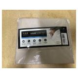 4PCS King Size CGK Luxury Soft Solid Bed Sheet Set