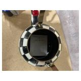 MacKenzie-Childs Courtly Check Whistling Tea Kettle