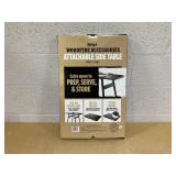 Ninja Woodfire Attachable Side Table, Compatible Woodfire Universal Stand, Side Utensil Holder, Left or Right Compatible, Weather-Resistant, Black