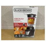 BLACK+DECKER 700W Stainless Steel 6-Tip IceCrush Blender, 8 Speeds + Pulse, 7-Cup Ergonomic Jar (56oz)