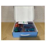 PICASSO-TILES Marble Run Magnetic Tiles for Kids, 50PCS, Construction Magnet Tiles Race Track Building Blocks STEM Toy