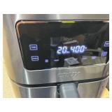 CRUX 6 Qt. Digital Air Fryer 1500 Watt Stainless Steal KZ-6013S