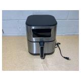 CRUX 6 Qt. Digital Air Fryer 1500 Watt Stainless Steal KZ-6013S