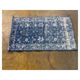 Safavieh Evoke Navy/Ivory Distressed Floral Speckles Area Rug