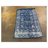 Safavieh Evoke Navy/Ivory Distressed Floral Speckles Area Rug
