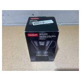 Bodum Melior 5c 20oz Pour Over Coffee Maker: Manual Coffee Dripper, 5 Cup Capacity