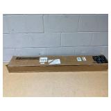 2PCS Dark Blue Floating Shelves, Solid Wooden Wall Shelves Set