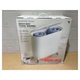 Sharper Image SpaStudio Towel Warmer Heated Comfort Aromatherapy
