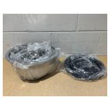 9PCS Viking Stainless Steel Mixing Bowl Set with Strainer