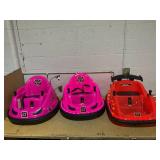 LOT OF 3 Flybar Flybar Bumper Car, Battery Powered Ride On
