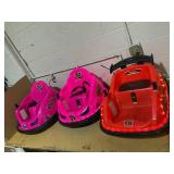 LOT OF 3 Flybar Flybar Bumper Car, Battery Powered Ride On