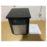 Mainstays 1500W Electric 4-Element Infrared Cabinet Space Heater for Indoor