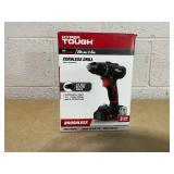 Hyper Tough 20V Max Brushless Cordless Drill Driver with 1.5Ah Lithium-Ion Battery and Charger