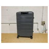 Hardside Large Checked Spinner Suitcase - Open Story