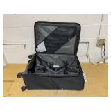 American Tourister Phenom Softside Large Checked Spinner Suitcase