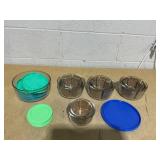 24PCS Anchor Hocking Glass SnugFit Food Storage Container Set