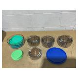 24PCS Anchor Hocking Glass SnugFit Food Storage Container Set