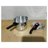 T-fal Initiatives Secure Aluminum Cookware, 6 Quart Pressure Cooker