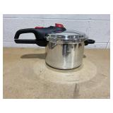 T-fal Initiatives Secure Aluminum Cookware, 6 Quart Pressure Cooker